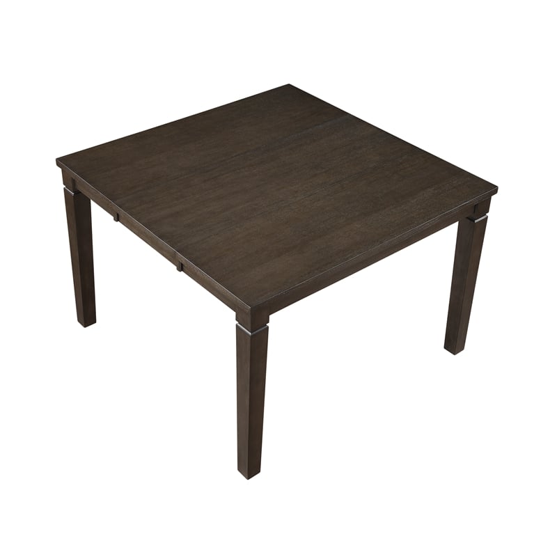 Lexicon Victoria Asian Hardwood Dining Counter Height Table in Dark Espresso