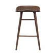 Lexicon Oliver Solid Wood Pub Height Stool in Brown