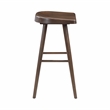 Lexicon Oliver Solid Wood Pub Height Stool in Brown