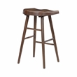 Lexicon Oliver Solid Wood Pub Height Stool in Brown