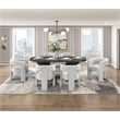 Lexicon Marais Solid Wood Dining Table in Ebony