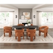 Lexicon Marais Solid Wood Dining Table in Ebony