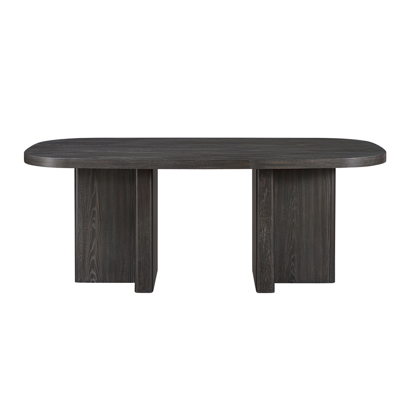 Lexicon Marais Solid Wood Dining Table in Ebony