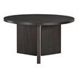 Lexicon Marais Solid Wood Dining Round Table in Ebony
