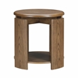 Lexicon Ellis Solid Wood End Table in Brown