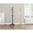 Lexicon Moe Rubber Wood Coat Rack in Natural