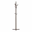 Lexicon Jack Rubber Wood Coat Rack in Dark Brown