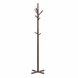 Lexicon Jack Rubber Wood Coat Rack in Dark Brown