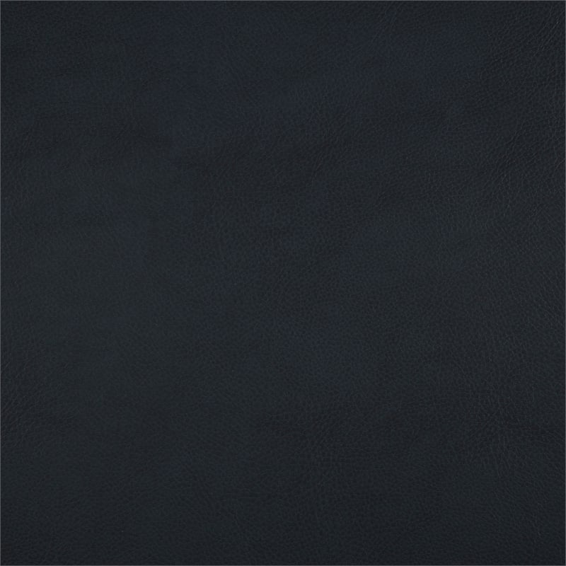 Lexicon Margot Faux leather Swivel Glider Reclining Chair in Dark Blue