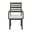 Lexicon Victoria Textured Dining Arm Chair - Set of 2 in Beige