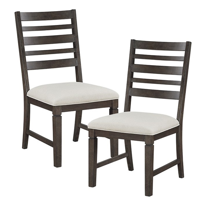 Lexicon Victoria Textured Dining Side Chair - Set of 2 in Beige