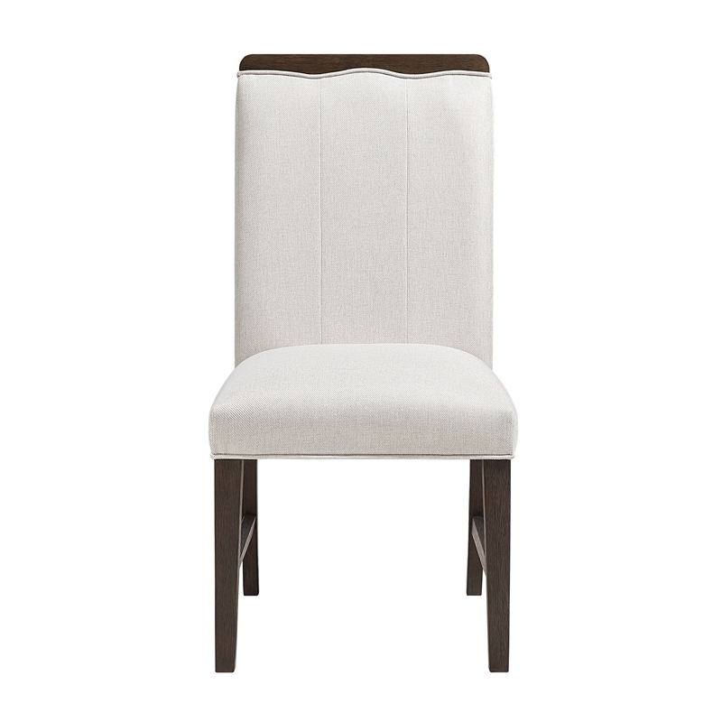 Lexicon Clara Textured Dining Side Chair - Set of 2 in Beige