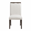 Lexicon Clara Textured Dining Side Chair - Set of 2 in Beige