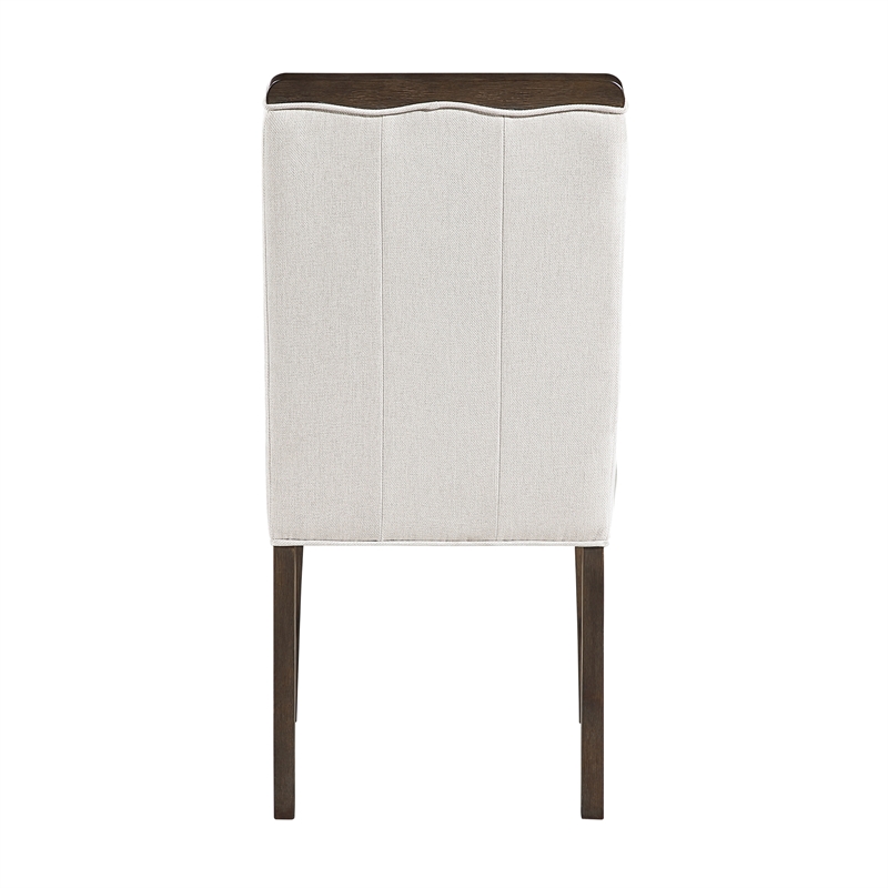 Lexicon Clara Textured Dining Side Chair - Set of 2 in Beige
