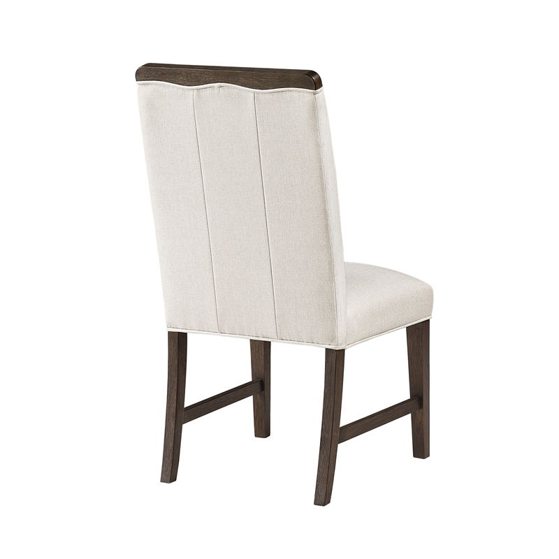 Lexicon Clara Textured Dining Side Chair - Set of 2 in Beige