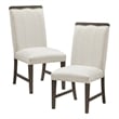 Lexicon Clara Textured Dining Side Chair - Set of 2 in Beige