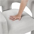 Lexicon Marais Boucle Dining Chairs - Set of 2 in Light Gray