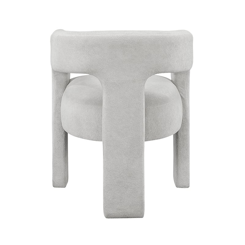 Lexicon Marais Boucle Dining Chairs - Set of 2 in Light Gray