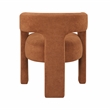 Lexicon Marais Boucle Fabric Dining Chairs - Set of 2 in Orange