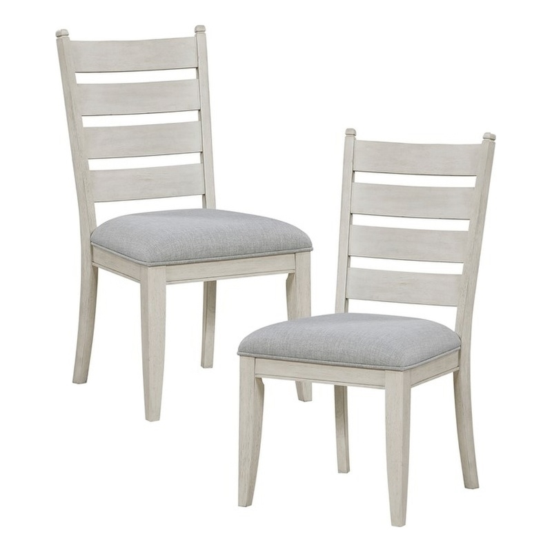 Lexicon Wyatt Textured Dining Side Chair -  Set of 2 in Gray