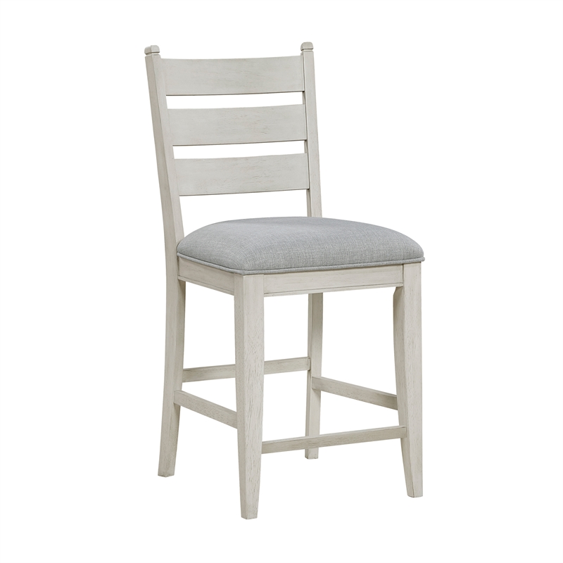 Lexicon Wyatt Textured Counter Height Chair - Set of 2 in Gray