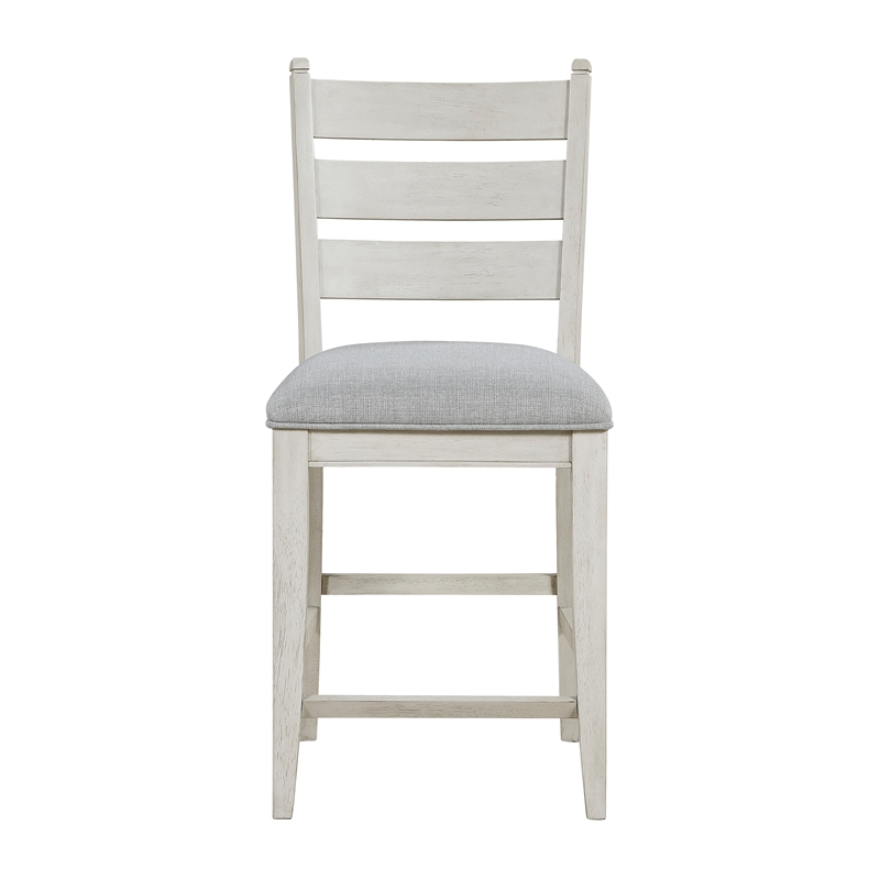 Lexicon Wyatt Textured Counter Height Chair - Set of 2 in Gray