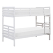 Lexicon Darden Pine Wood Twin/Twin Bunk Bed in White