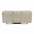 Lexicon Proctor Microfiber Double Reclining Sofa in Sand