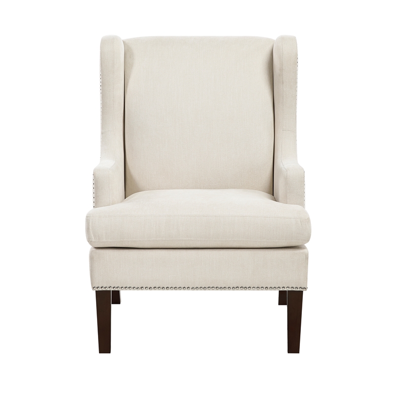 Lexicon Myles Textured Accent Chair in Beige
