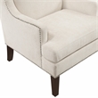 Lexicon Myles Textured Accent Chair in Beige