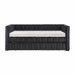 Lexicon Chapman Corduroy Daybed with Trundle in Black