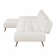 Lexicon Dominic Chenille 2-Piece Sectional with Left Chaise in Beige
