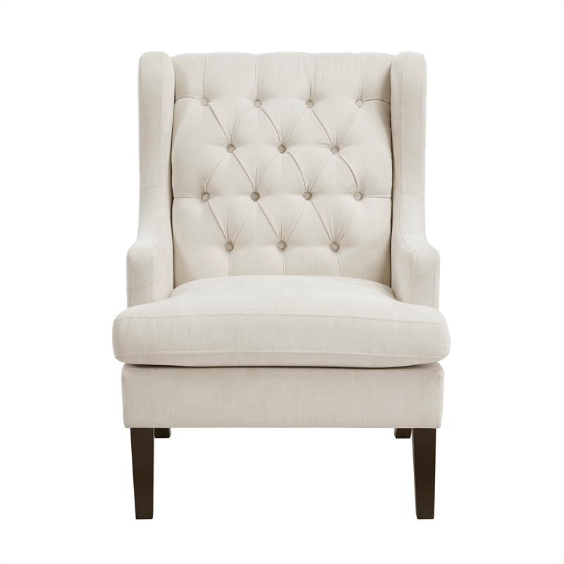 Lexicon Quent Textured Accent Chair in Beige