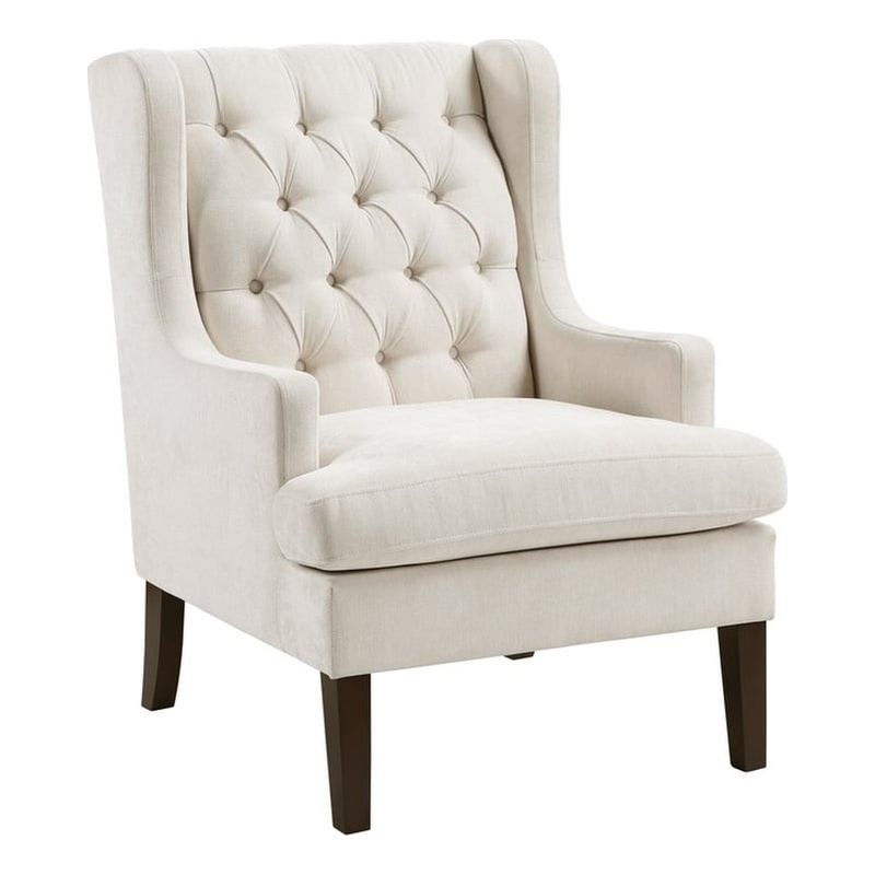 Lexicon Quent Textured Accent Chair in Beige