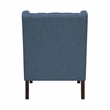 Lexicon Quent Textured Accent Chair in Blue