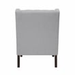 Lexicon Quent Textured Accent Chair in Gray