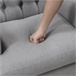 Lexicon Quent Textured Accent Chair in Gray