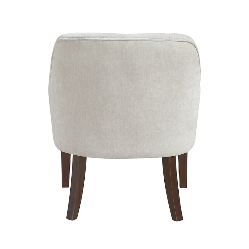 Lexicon Rebecca Textured Fabric Accent Chair in Oyster
