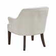 Lexicon Rebecca Textured Fabric Accent Chair in Oyster