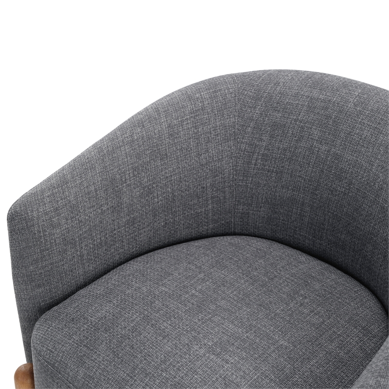 Lexicon Borger Textured Accent Chair in Gray