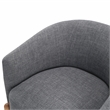 Lexicon Borger Textured Accent Chair in Gray