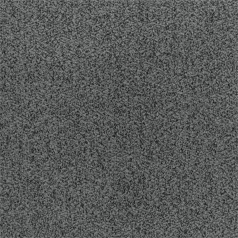 Lexicon Eve Boucle Fabric Swivel Chair in Dark Gray