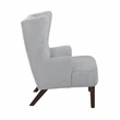 Lexicon Alden Chenille Accent Chair in Gray