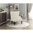 Lexicon Alden Chenille Accent Chair in Beige