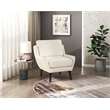 Lexicon Ellie Chenille Accent Chair in Beige