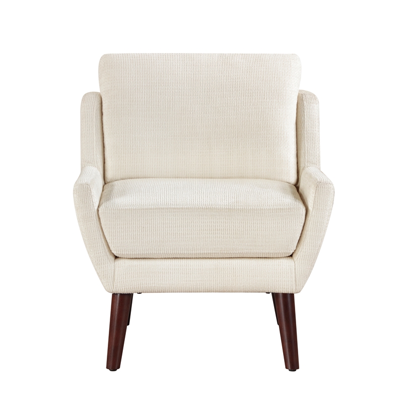 Lexicon Ellie Chenille Accent Chair in Beige