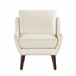 Lexicon Ellie Chenille Accent Chair in Beige