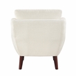 Lexicon Ellie Chenille Accent Chair in Beige