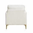 Lexicon Colette Chenille Accent Chair in Beige