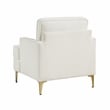 Lexicon Colette Chenille Accent Chair in Beige